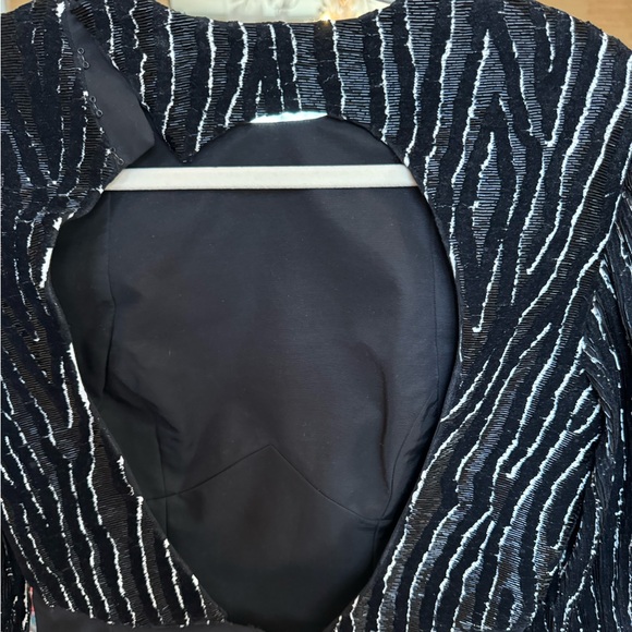 Helmut Lang Beaded Long Sleeve Open Back Top - One of a Kind Sample, NWOT - Picture 3 of 3